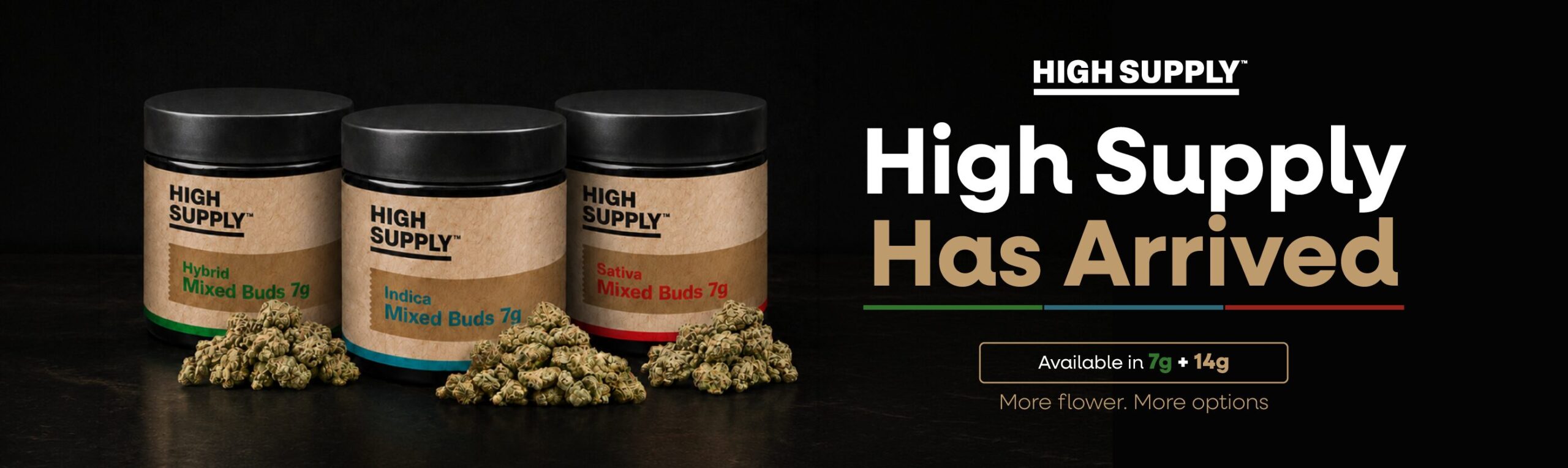 High Supply promo banner