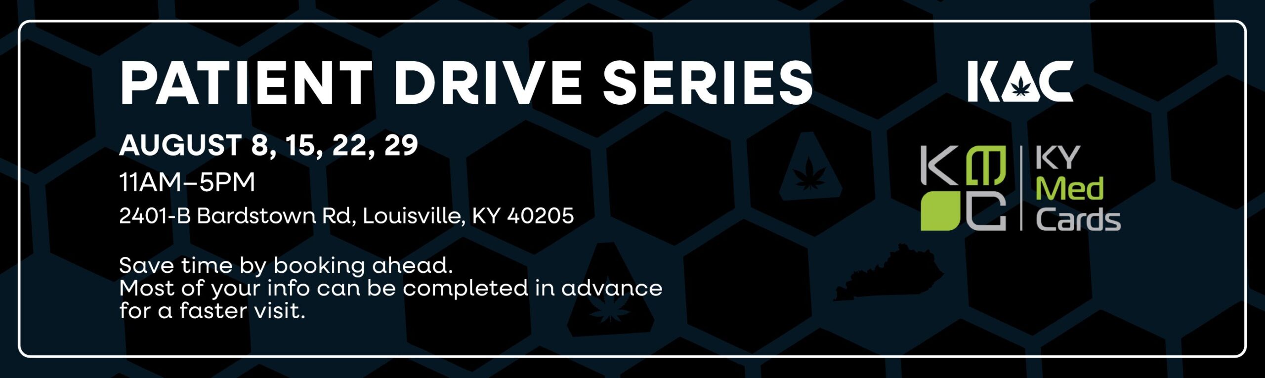 Patient Drive promo Banner